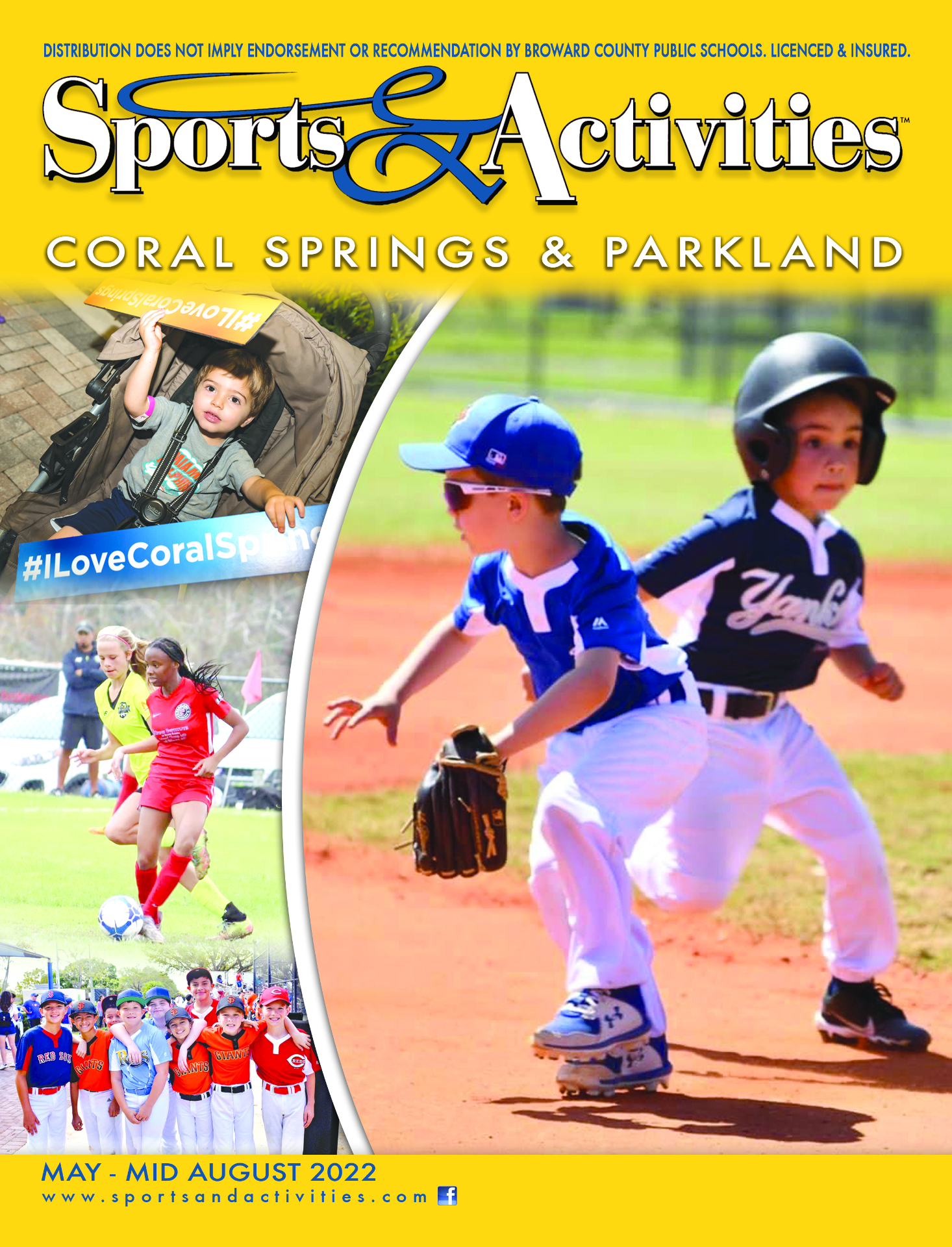 Sports & Activities Coral Springs & Parkland magazine cover