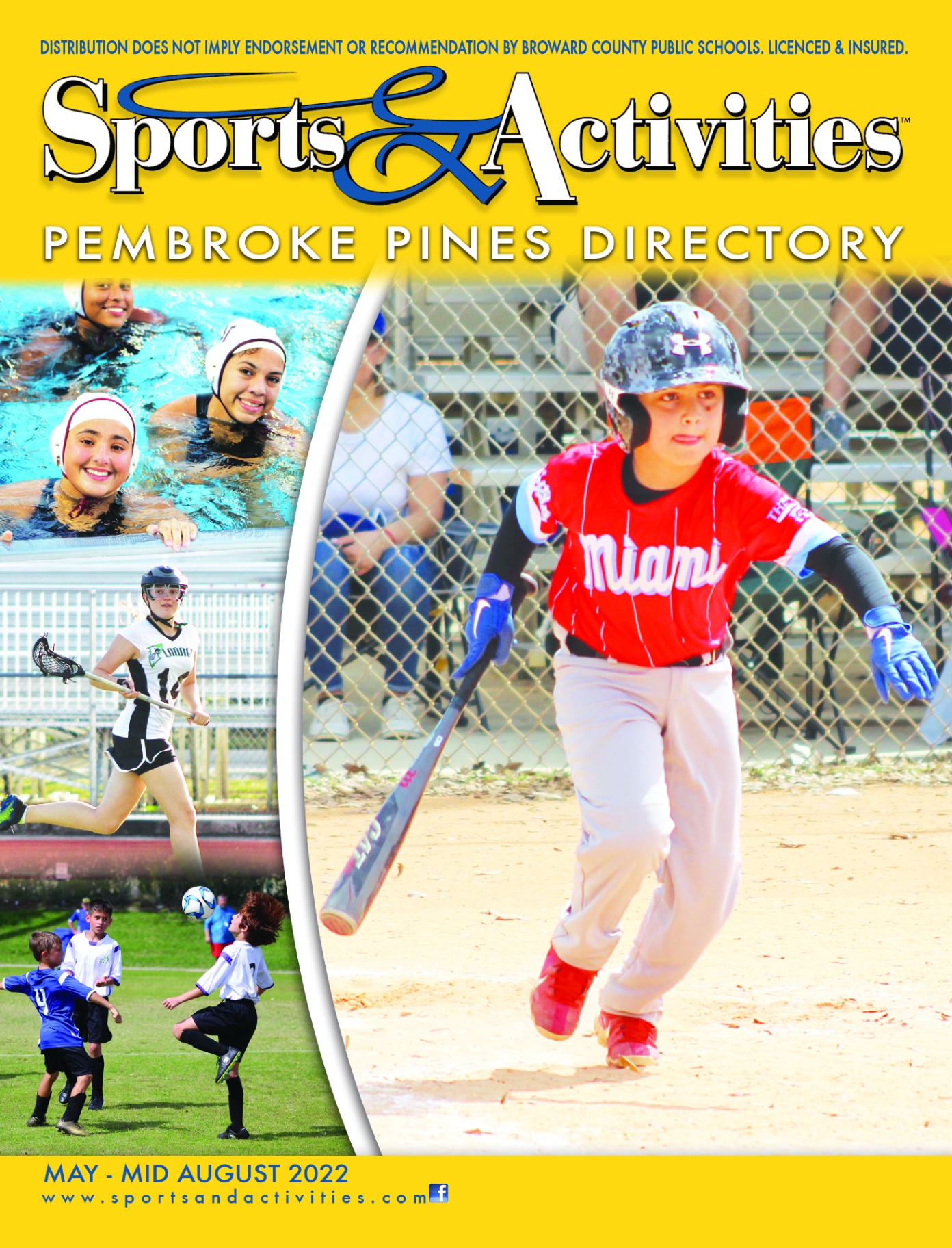 Sports & Activities Pembroke Pines magazine cover